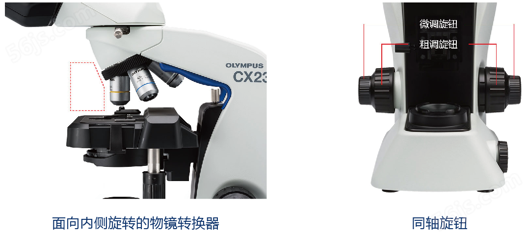 OLYMPUS奥林巴斯 CX23生物显微镜 【三目|双目|荧光|相差】-普赫光电