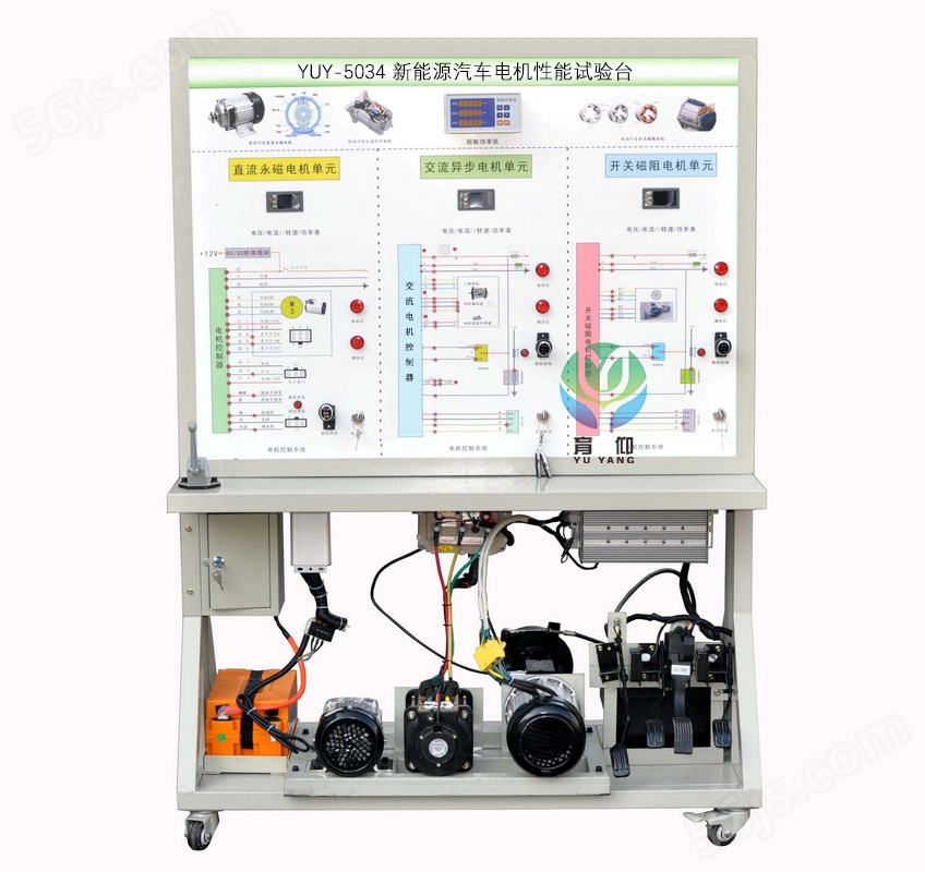 YUY-5034新能源汽车电机性能检测实验台（三合一）