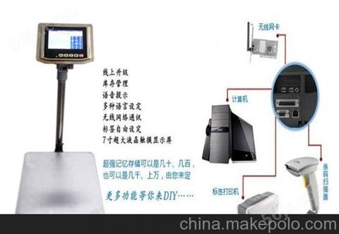 北京60公斤电子台称定做分布式称重管理系统非标电子秤定制