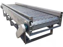 不銹鋼鍍鋅重型鏈板輸送線家電生產流水線鏈板輸送設備